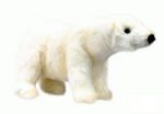 Белый медведь идущий, 27 см / HANSA