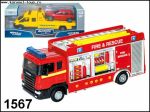 Модель "SCANIA FIRE" пожарная спецбригада 1:48 (34204) / Autotime*
