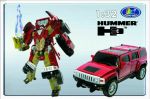 Робот-трансформер  Hummer H3, 1:32*