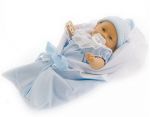 Кукла - младенец Мило в голубом, 26 см / ANTONIO JUAN  